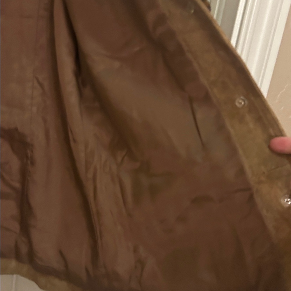 INC International Concepts M Brown/tan Suede Vintage Jacket - Picture 6 of 6